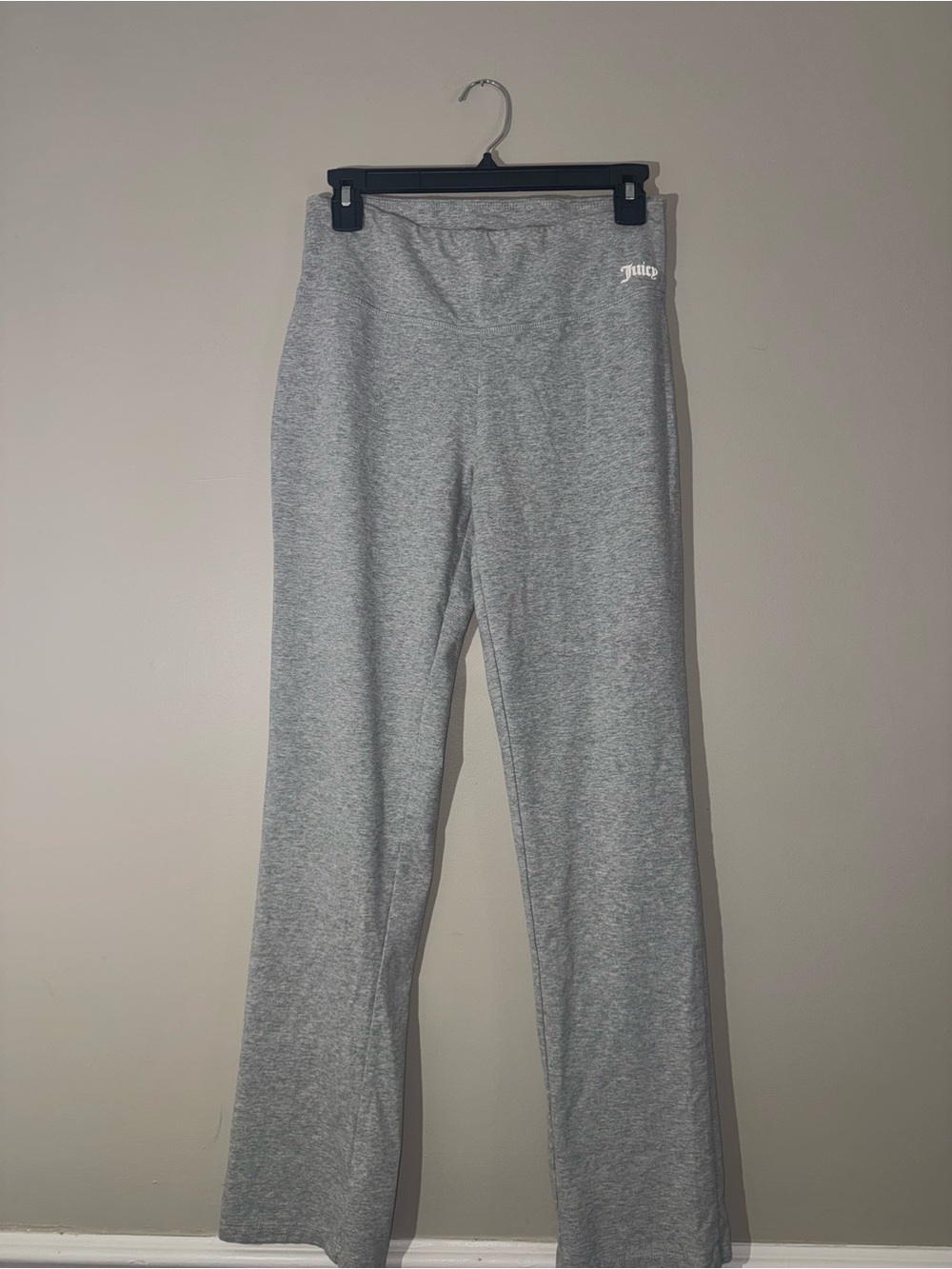 Juicy Couture Light Gray Kids Sweatpants with Logo